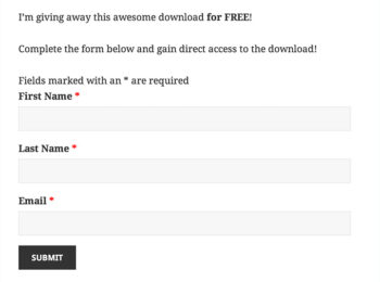 Ninja Forms Lock - Download Monitor