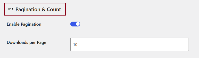 pagination
