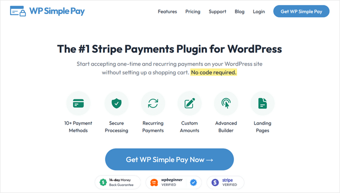 wp simple pay