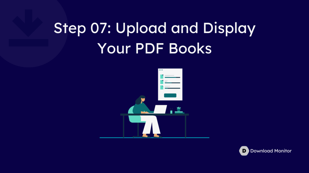 Step 07: Upload and Display Your PDF Books