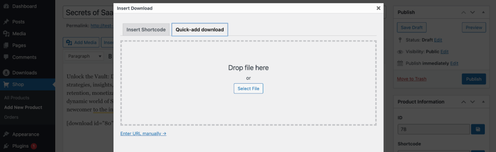 upload your pdf files