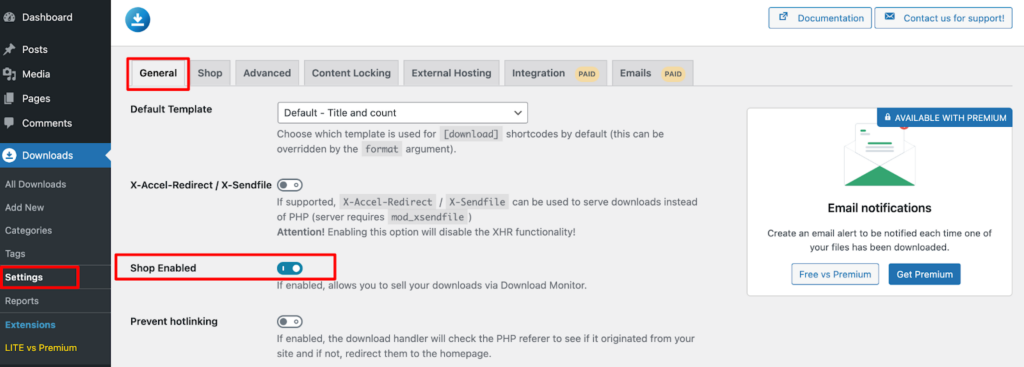 Download Monitor Integration and Compatibility