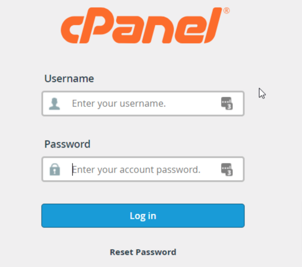 Step 01: Log in to Your cPanel